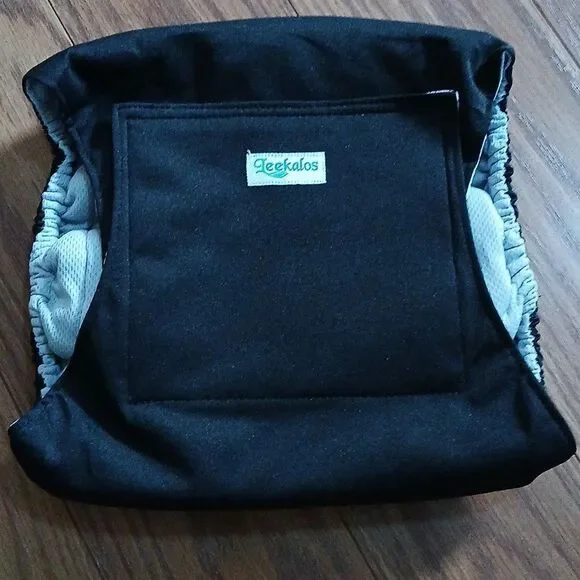 Leekalos Male Dog Diapers, Dog Belly Bands for Male Dogs Wraps Washable Sz L NEW - Picture 3 of 9